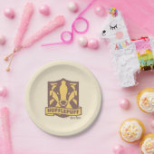 HARRY POTTER™ | Summer Magic HUFFLEPUFF™ Crest Papieren Bordje (Feest)