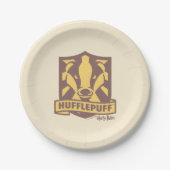 HARRY POTTER™ | Summer Magic HUFFLEPUFF™ Crest Papieren Bordje (Voorkant)