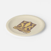 HARRY POTTER™ | Summer Magic HUFFLEPUFF™ Crest Papieren Bordje (Gekanteld)