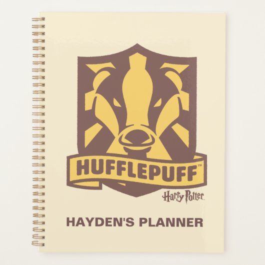 HARRY POTTER™ | Summer Magic HUFFLEPUFF™ Crest Planner (Voorkant)