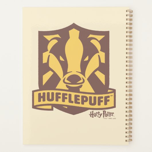 HARRY POTTER™ | Summer Magic HUFFLEPUFF™ Crest Planner (Achterkant)
