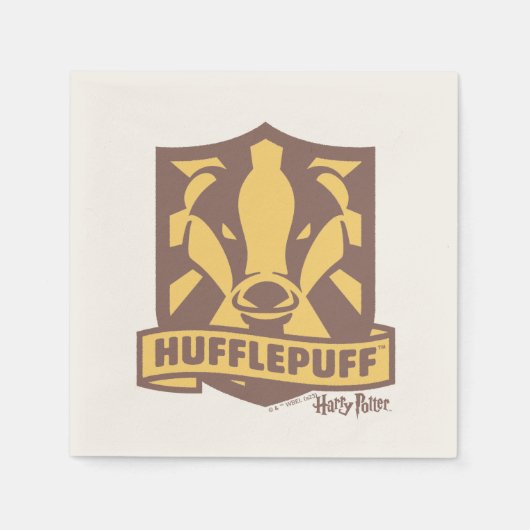 HARRY POTTER™ | Summer Magic HUFFLEPUFF™ Crest Servet (Voorkant)