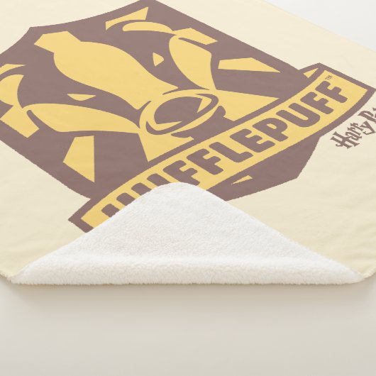HARRY POTTER™ | Summer Magic HUFFLEPUFF™ Crest Sherpa Deken (3/4)
