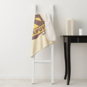 HARRY POTTER™ | Summer Magic HUFFLEPUFF™ Crest Sherpa Deken (In situ)