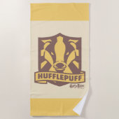 HARRY POTTER™ | Summer Magic HUFFLEPUFF™ Crest Strandlaken (Voorkant)