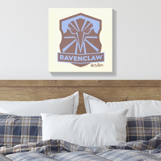 HARRY POTTER™ | Summer Magic RAVENCLAW™ Crest Canvas Afdruk (Insitu (Slaapkamer))