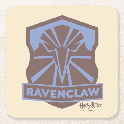 HARRY POTTER™ | Summer Magic RAVENCLAW™ Crest Kartonnen Onderzetters (Voorkant)