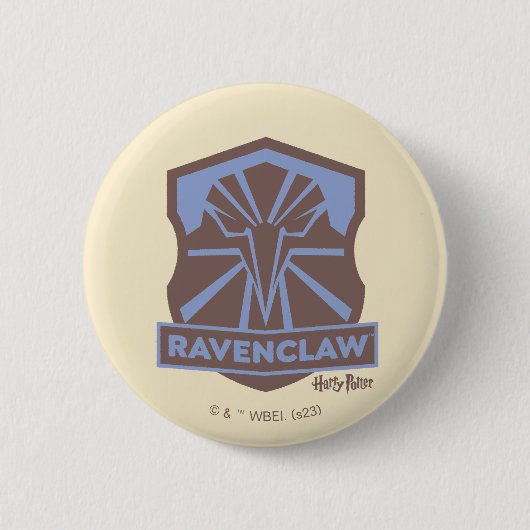 HARRY POTTER™ | Summer Magic RAVENCLAW™ Crest Ronde Button 5,7 Cm (Voorkant)