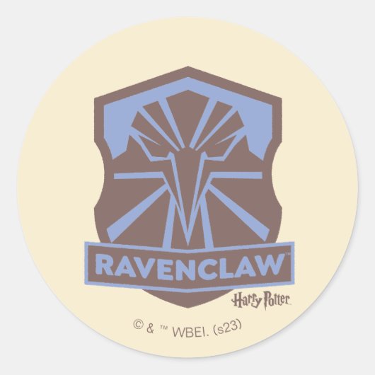 HARRY POTTER™ | Summer Magic RAVENCLAW™ Crest Ronde Sticker (Voorkant)