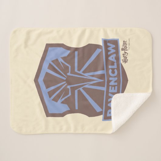 HARRY POTTER™ | Summer Magic RAVENCLAW™ Crest Sherpa Deken (Voorkant (horizontaal))
