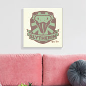 HARRY POTTER™ | Summer Magic SLYTHERIN™ Crest Canvas Afdruk (Insitu (Woonkamer))
