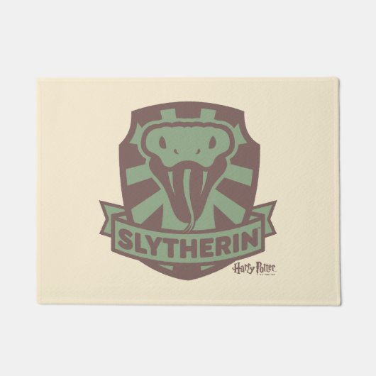 HARRY POTTER™ | Summer Magic SLYTHERIN™ Crest Deurmat (Voorkant)