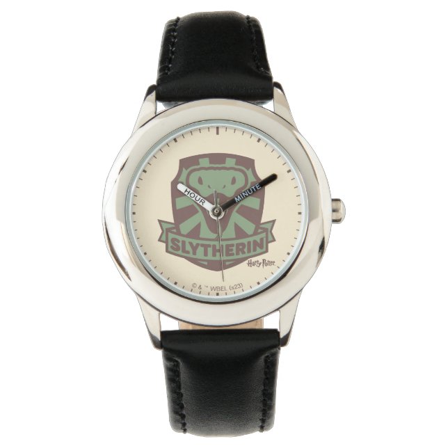 HARRY POTTER™ | Summer Magic SLYTHERIN™ Crest Horloge (Voorkant)