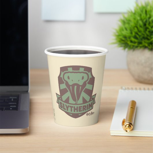 HARRY POTTER™ | Summer Magic SLYTHERIN™ Crest Papieren Bekers (Insitu)