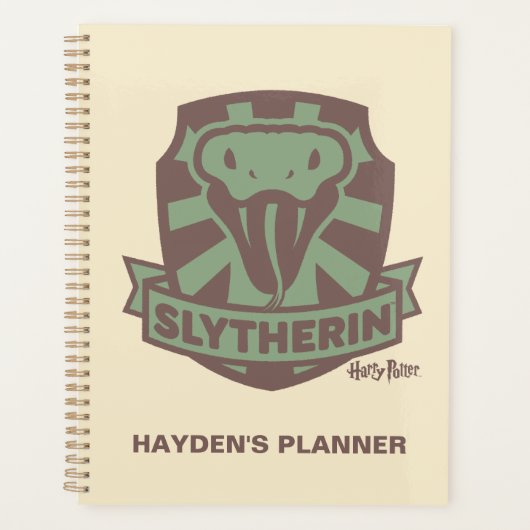 HARRY POTTER™ | Summer Magic SLYTHERIN™ Crest Planner (Voorkant)