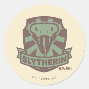 HARRY POTTER™   Summer Magic SLYTHERIN™ Crest Ronde Sticker