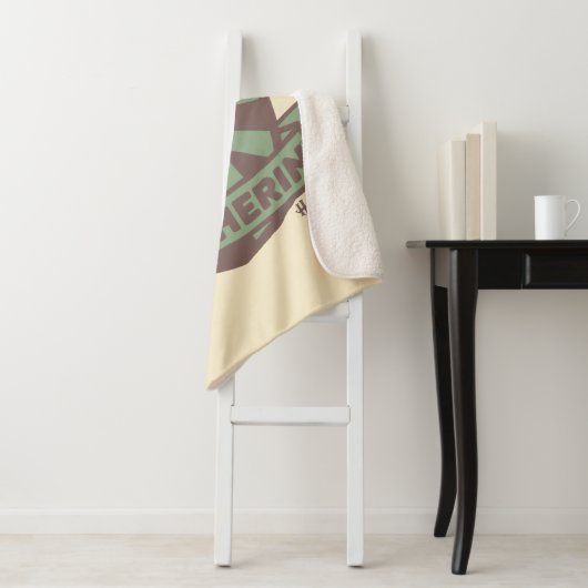 HARRY POTTER™ | Summer Magic SLYTHERIN™ Crest Sherpa Deken (In situ)