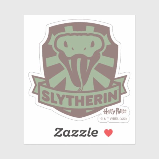 HARRY POTTER™ | Summer Magic SLYTHERIN™ Crest Sticker (Vel)