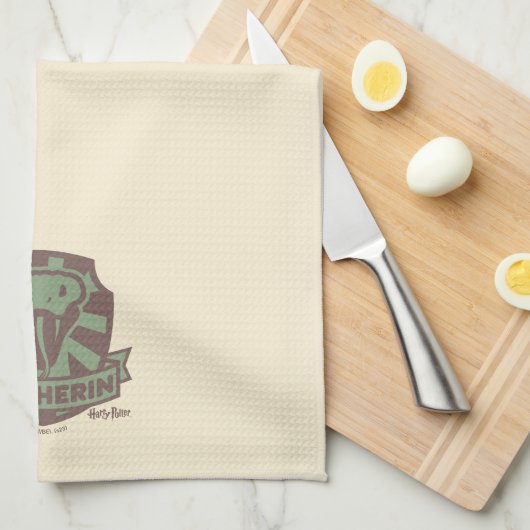 HARRY POTTER™ | Summer Magic SLYTHERIN™ Crest Theedoek (Quarter Fold)