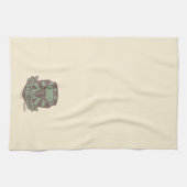 HARRY POTTER™ | Summer Magic SLYTHERIN™ Crest Theedoek (Horizontaal)