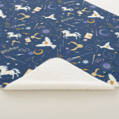 HARRY POTTER™ Summer Solstice Icon Pattern Sherpa Deken (3/4)
