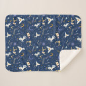 HARRY POTTER™ Summer Solstice Icon Pattern Sherpa Deken (Voorkant (horizontaal))