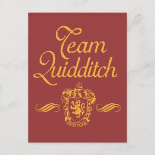 Harry Potter   Team QUIDDITCH™ Briefkaart