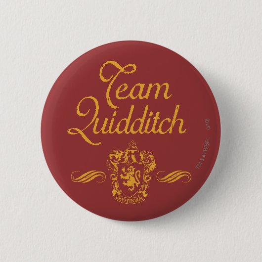 Harry Potter | Team QUIDDITCH™ Ronde Button 5,7 Cm (Voorkant)