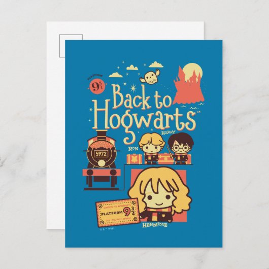 HARRY POTTER™ | TERUG NAAR HOGWARTS™ BRIEFKAART (Voorkant / Achterkant)