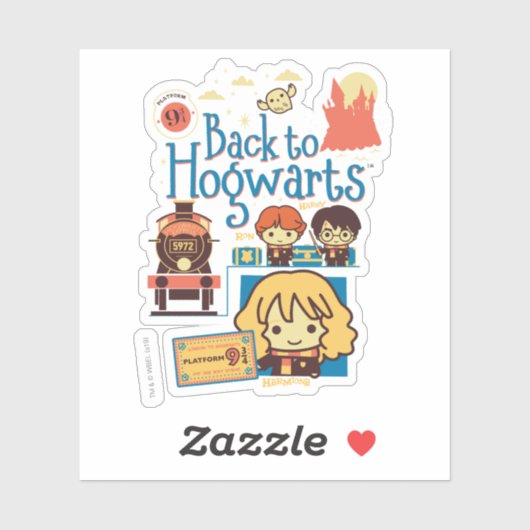 HARRY POTTER™ | TERUG NAAR HOGWARTS™ STICKER (Vel)