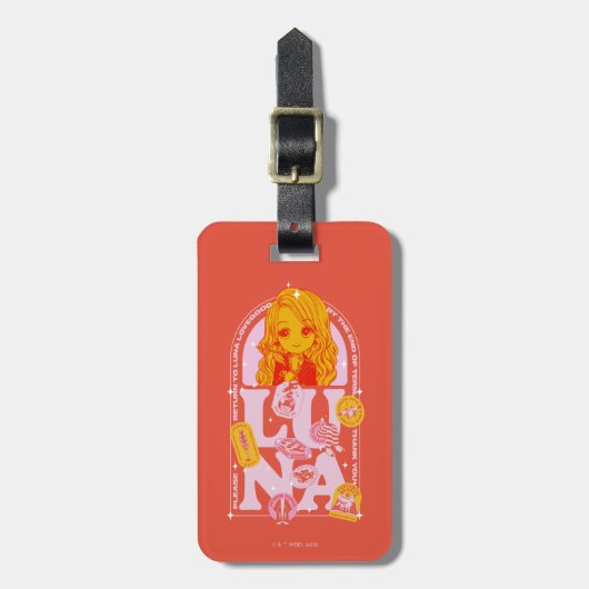HARRY POTTER™ | Terug naar Luna Lovegood Bagagelabel (Voorkant verticaal)
