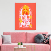 HARRY POTTER™ | Terug naar Luna Lovegood Canvas Afdruk (Insitu (Woonkamer))