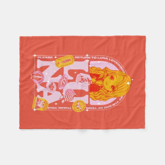 HARRY POTTER™ | Terug naar Luna Lovegood Fleece Deken (Voorkant (Horizontaal))