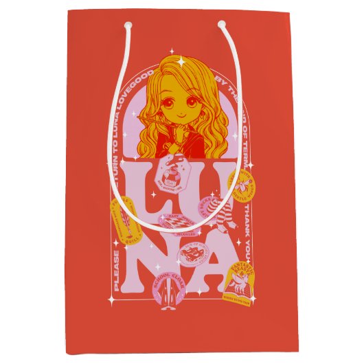HARRY POTTER™ | Terug naar Luna Lovegood Medium Cadeauzakje (Voorkant)