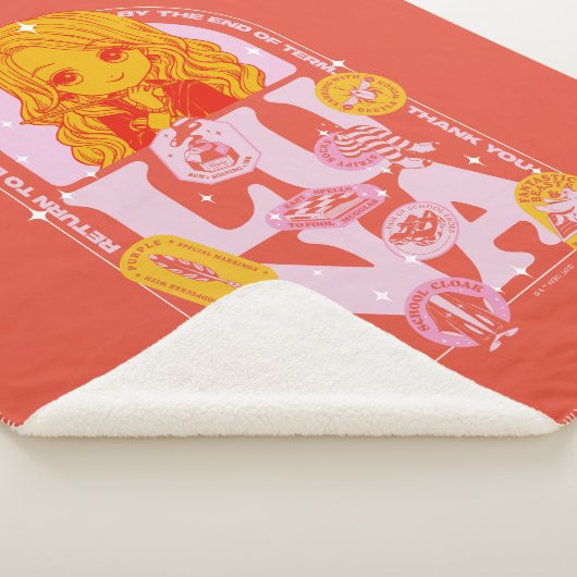 HARRY POTTER™ | Terug naar Luna Lovegood Sherpa Deken (3/4)