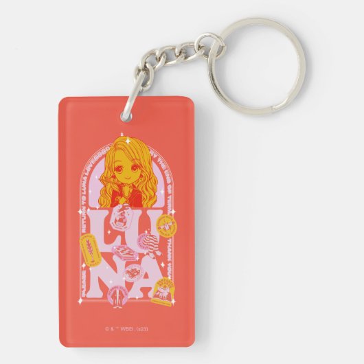 HARRY POTTER™ | Terug naar Luna Lovegood Sleutelhanger (achterkant)