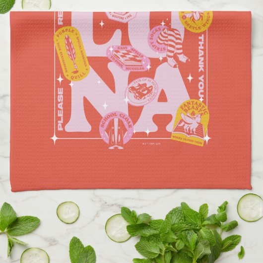 HARRY POTTER™ | Terug naar Luna Lovegood Theedoek (Gevouwen)