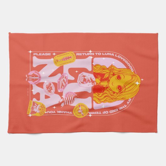 HARRY POTTER™ | Terug naar Luna Lovegood Theedoek (Horizontaal)