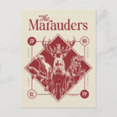 HARRY POTTER™ The Marauders Animagus Graphic Briefkaart (Voorkant)