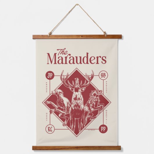 HARRY POTTER™ The Marauders Animagus Graphic Hangend Wandkleed (Voorkant)