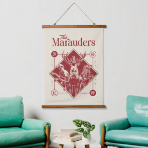 HARRY POTTER™ The Marauders Animagus Graphic Hangend Wandkleed