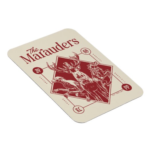 HARRY POTTER™ The Marauders Animagus Graphic Magneet (Rechterzijde)
