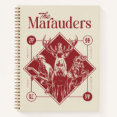 HARRY POTTER™ The Marauders Animagus Graphic Notitieboek (Voorkant)