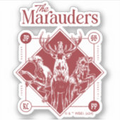 HARRY POTTER™ The Marauders Animagus Graphic Sticker (Voorkant)