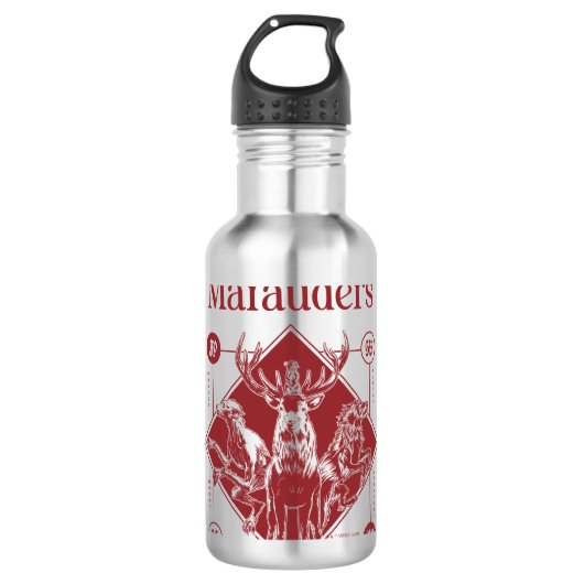 HARRY POTTER™ The Marauders Animagus Graphic Waterfles (Voorkant)