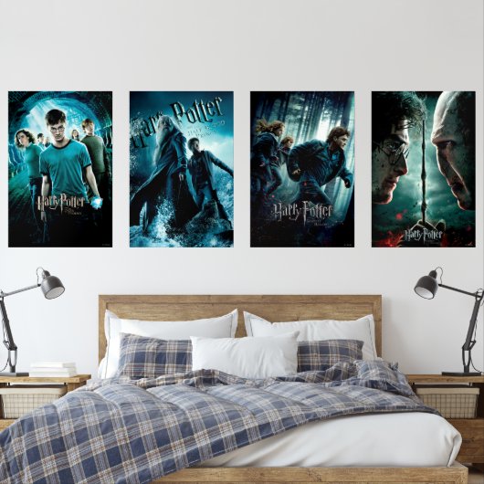HARRY POTTER™ Theatrale Posters 5-8 Muurkunst Sets (Slaapkamer)