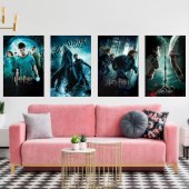 HARRY POTTER™ Theatrale Posters 5-8 Muurkunst Sets (Woonkamer)