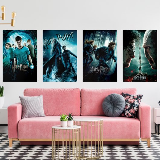HARRY POTTER™ Theatrale Posters 5-8 Muurkunst Sets (Woonkamer)