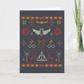 HARRY POTTER™ Themapatroon voor kruissteek Feestdagen Kaart (Voorkant)