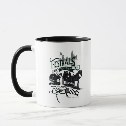Harry Potter | Thestrals Typografie Grafiek Mok (Links)
